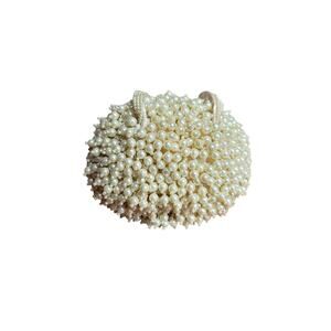 Faux Cachellie Pearl Clutch Bag